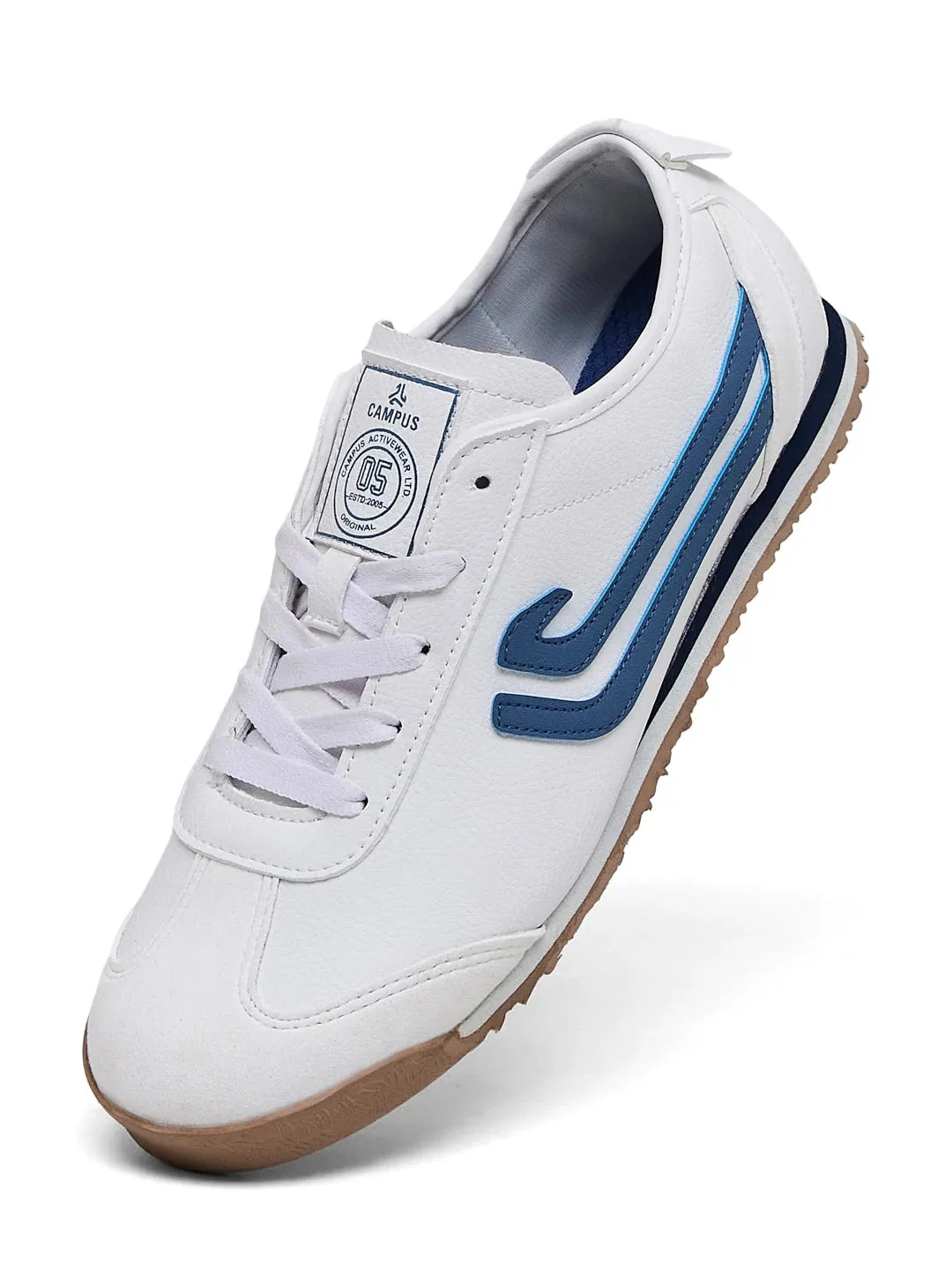 VIBRO White Women's Sneakers sold by Campus Shoes product image thumbnail 3