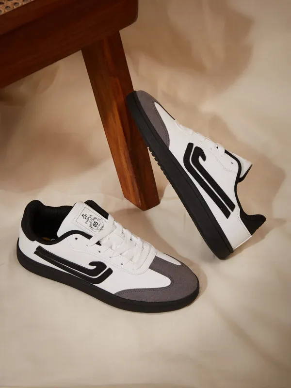 AMBIT White Women's Sneakers made by Campus Shoes