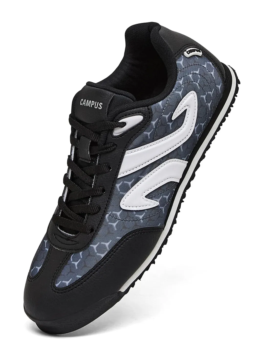 DYNO Black Women's Sneakers sold by Campus Shoes product image thumbnail 3