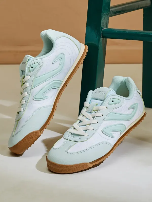 DYNO White Women's Sneakers made by Campus Shoes