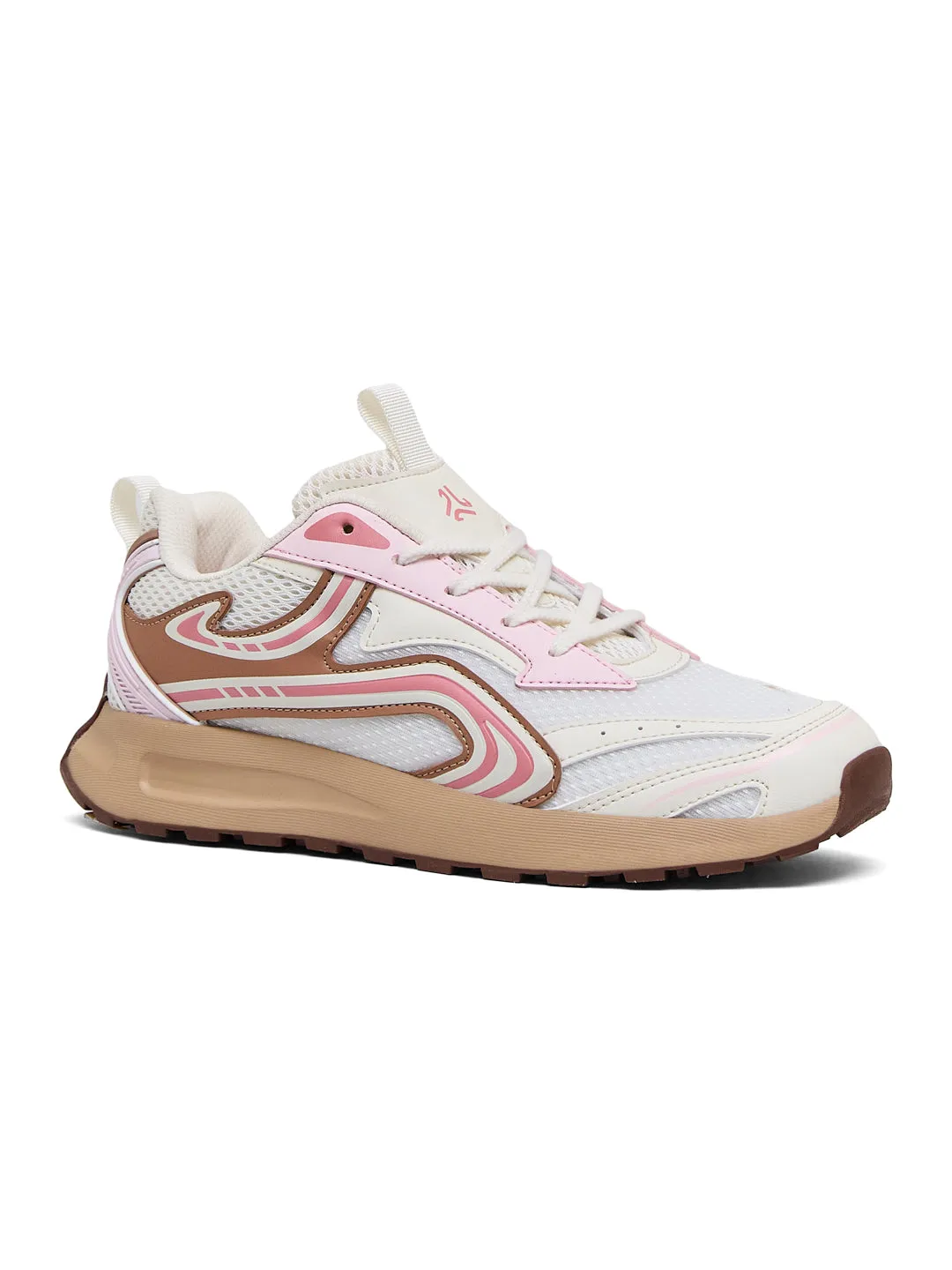 CHRONO White Women's Sneakers sold by Campus Shoes product image thumbnail 2