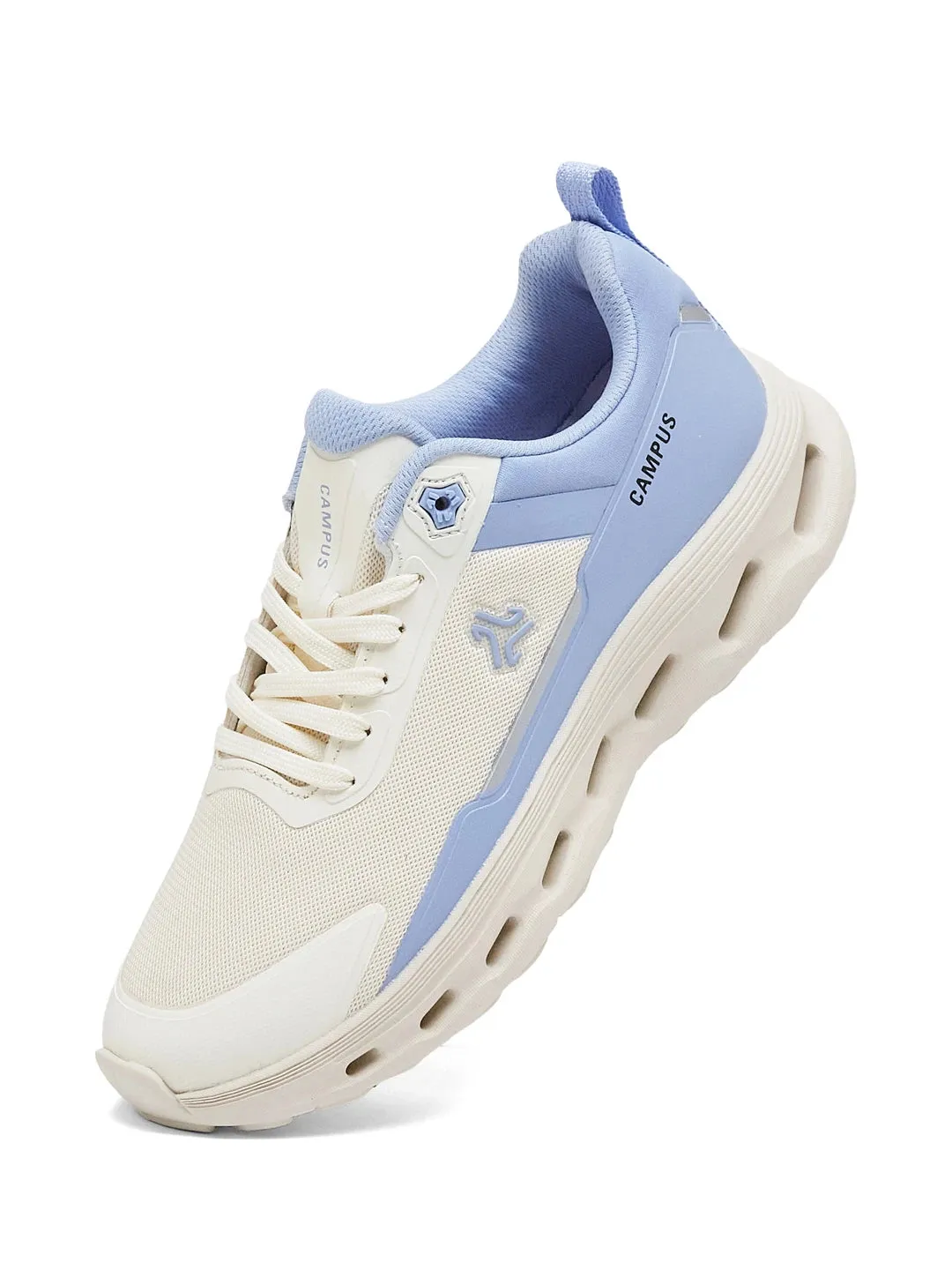 CYMBAL Off White Women's Running Shoes sold by Campus Shoes product image thumbnail 3