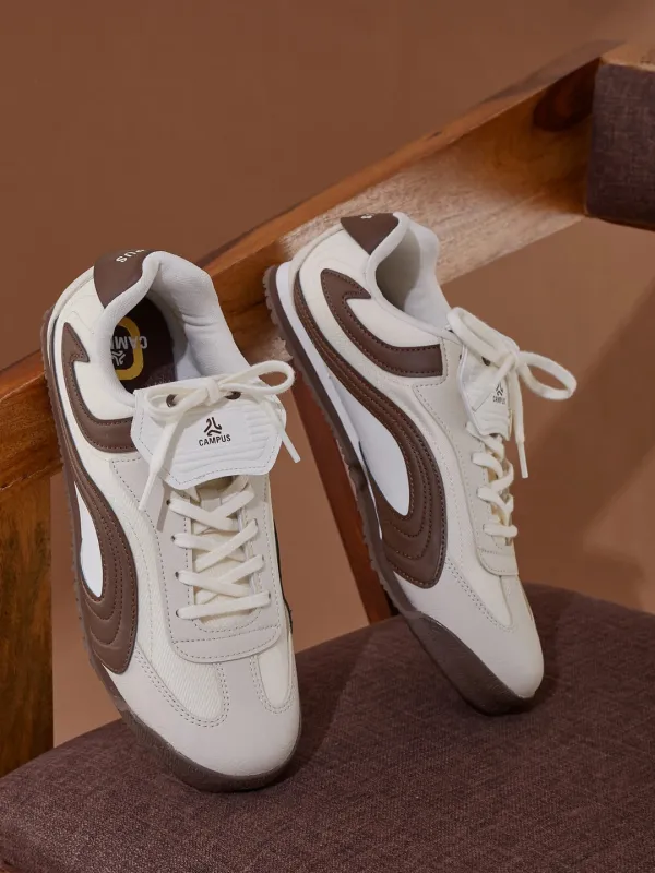 HIGHBIRD Off White Women's Sneakers made by Campus Shoes