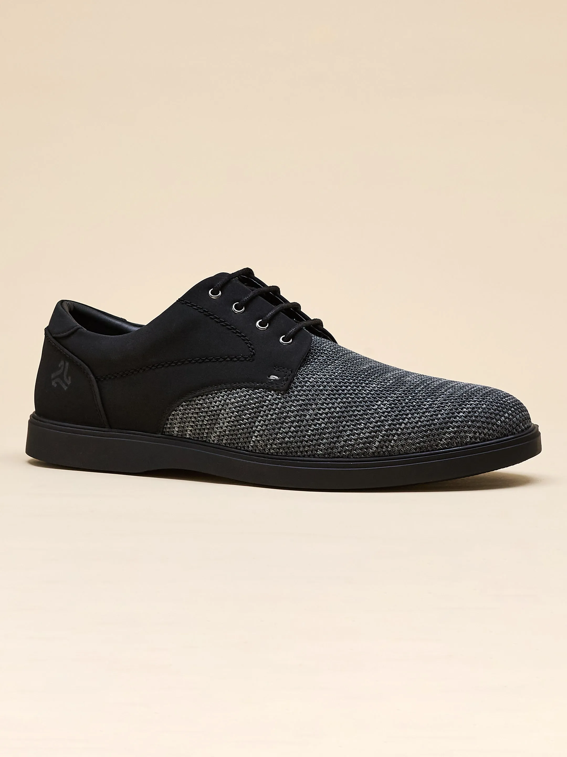 ELAN-26 Black Men's Formal Sneakers sold by Campus Shoes product image thumbnail 2