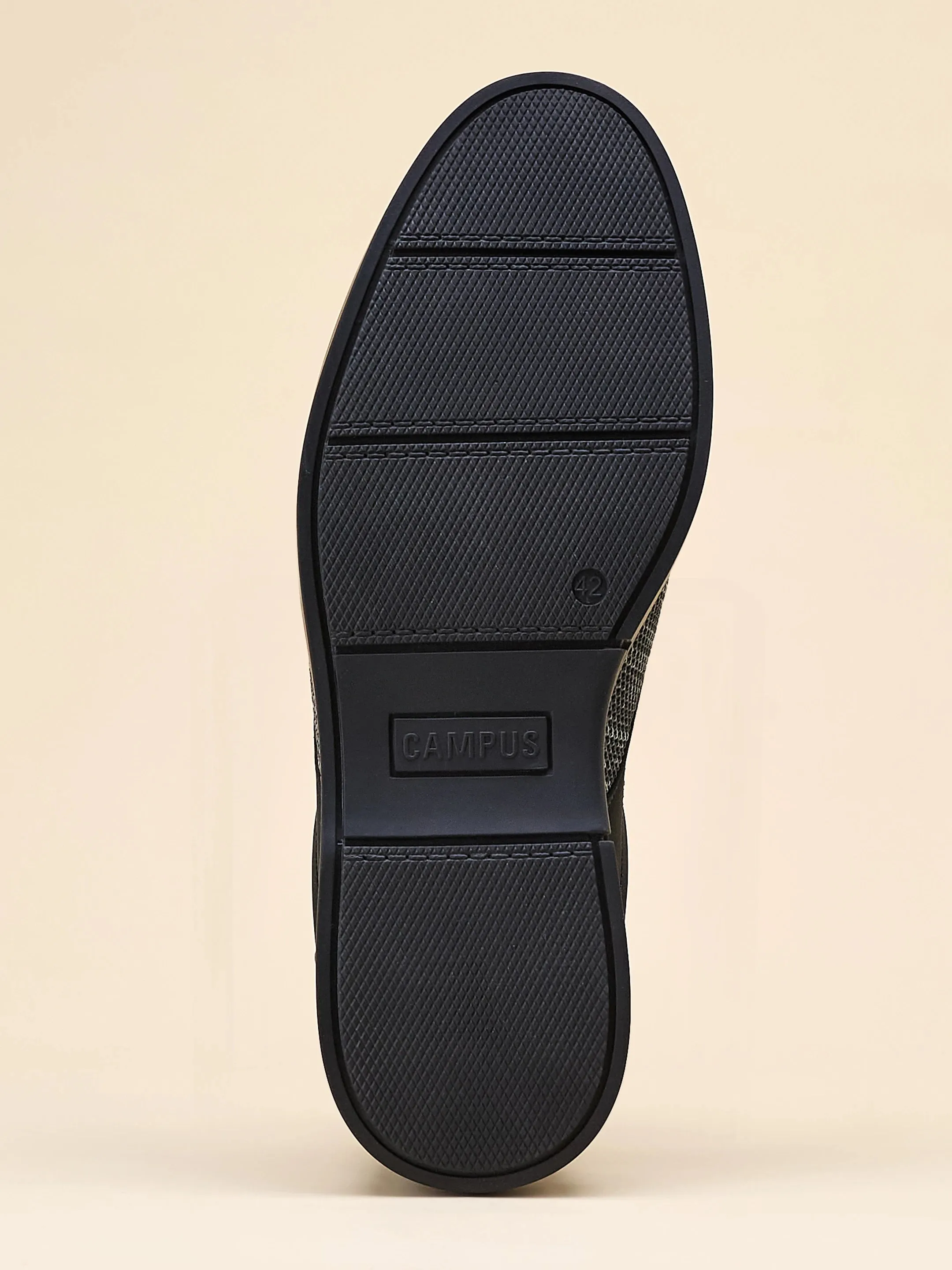 ELAN-26 Black Men's Formal Sneakers sold by Campus Shoes product image thumbnail 4