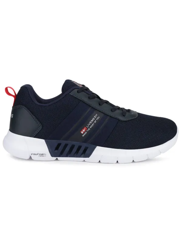 CORNER PRO Navy Men's Running Shoes sold by Campus Shoes