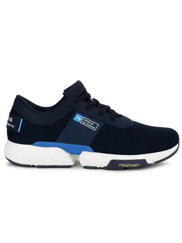 Brave Navy Men's Running Shoes sold by Campus Shoes