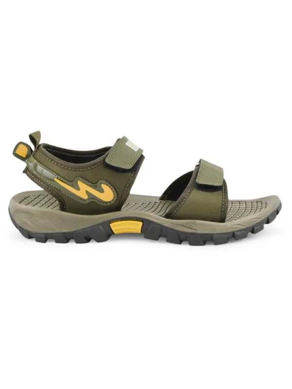 GC-2305 Green Men's Sandals sold by Campus Shoes