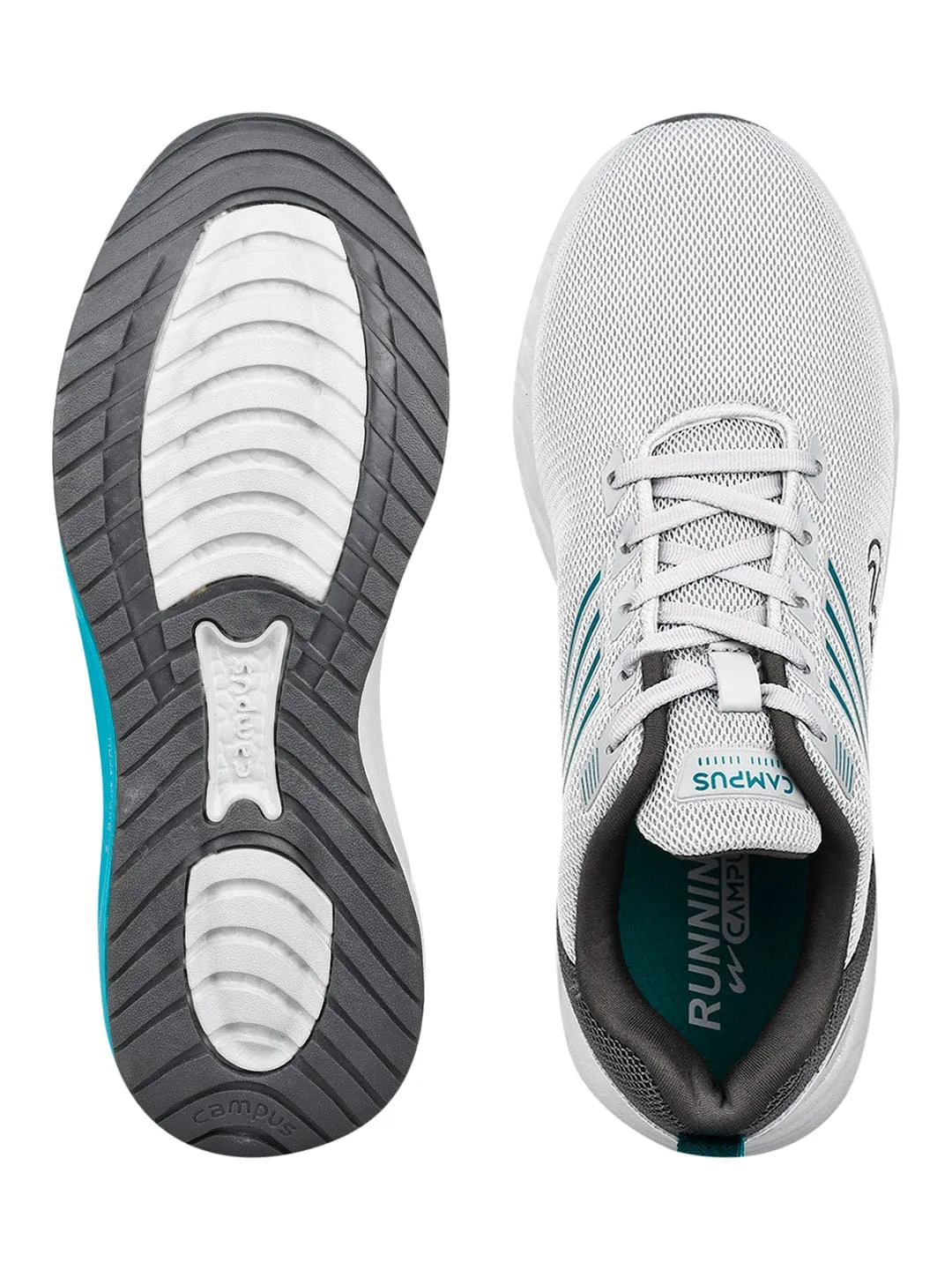 CAMP-BONFIRE Grey Men's Running Shoes sold by Campus Shoes product image thumbnail 4