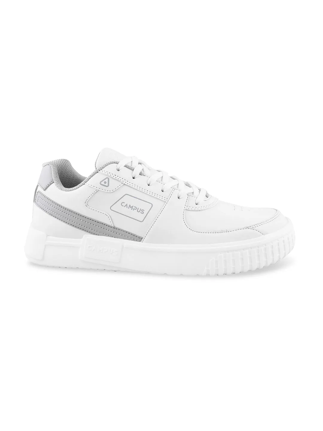 OG-10 White Men's Sneakers sold by Campus Shoes