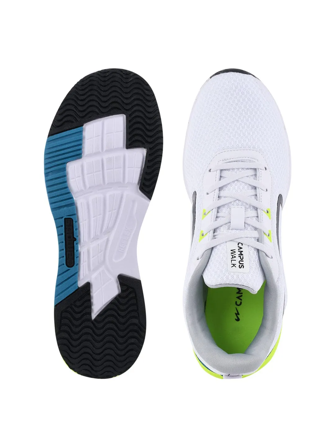 CAMP KARL White Men's Sports Shoes sold by Campus Shoes product image thumbnail 4