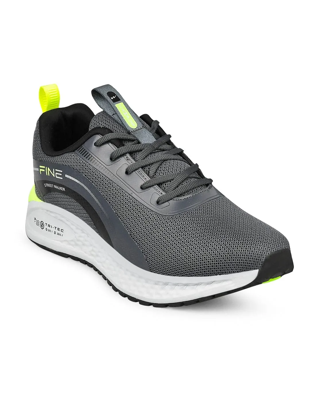 FINE Grey Men's Running Shoes sold by Campus Shoes product image thumbnail 2