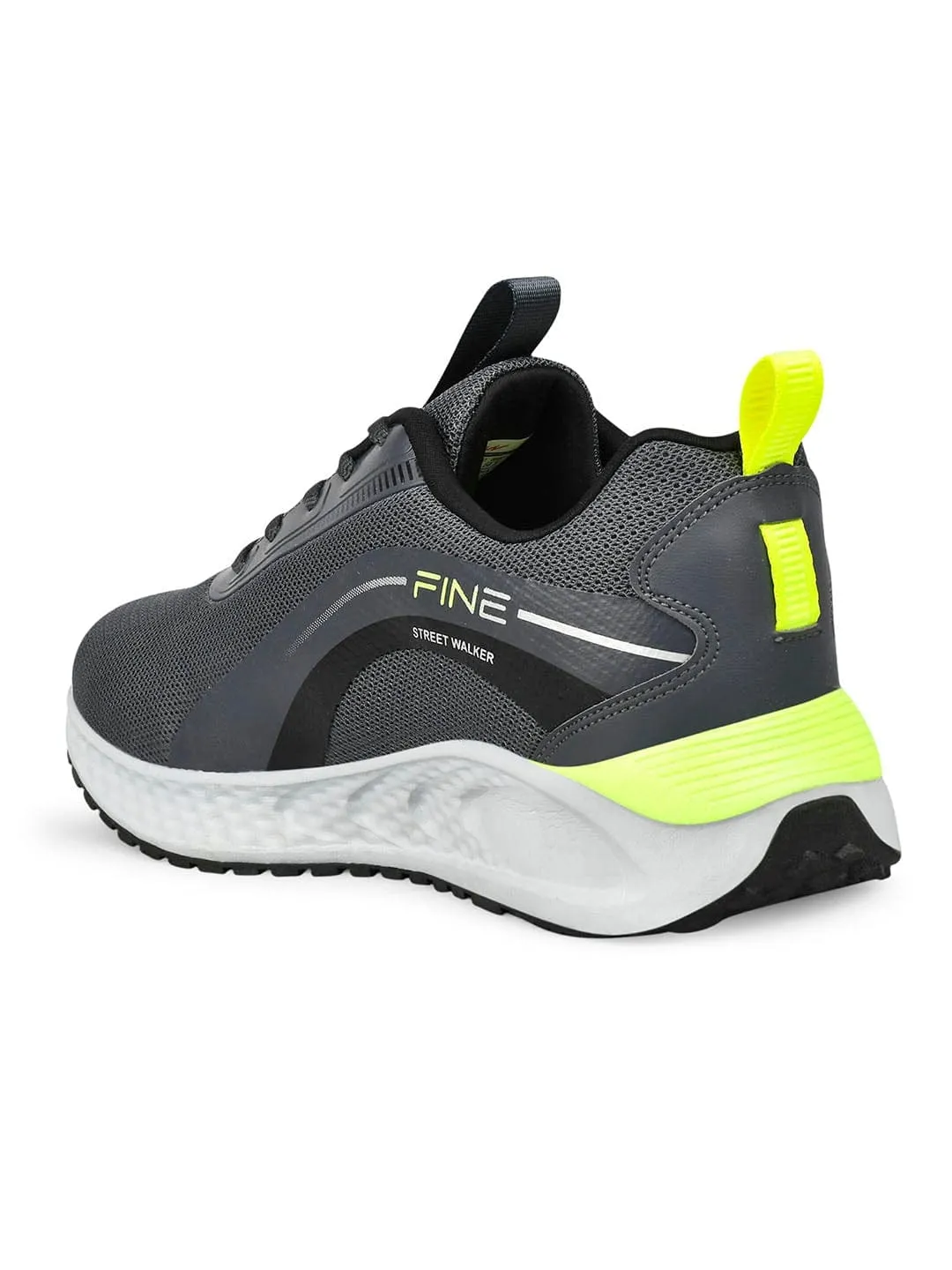 FINE Grey Men's Running Shoes sold by Campus Shoes product image thumbnail 3