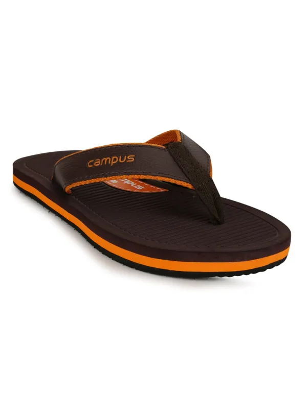 GC-1015 Brown Men's Flip Flops sold by Campus Shoes