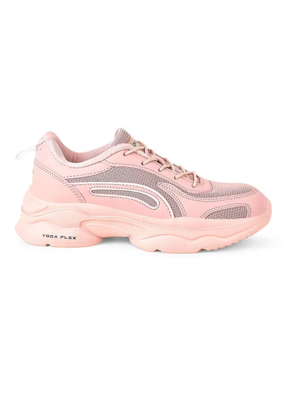 CAMP STELLA Pink Women's Sneakers sold by Campus Shoes