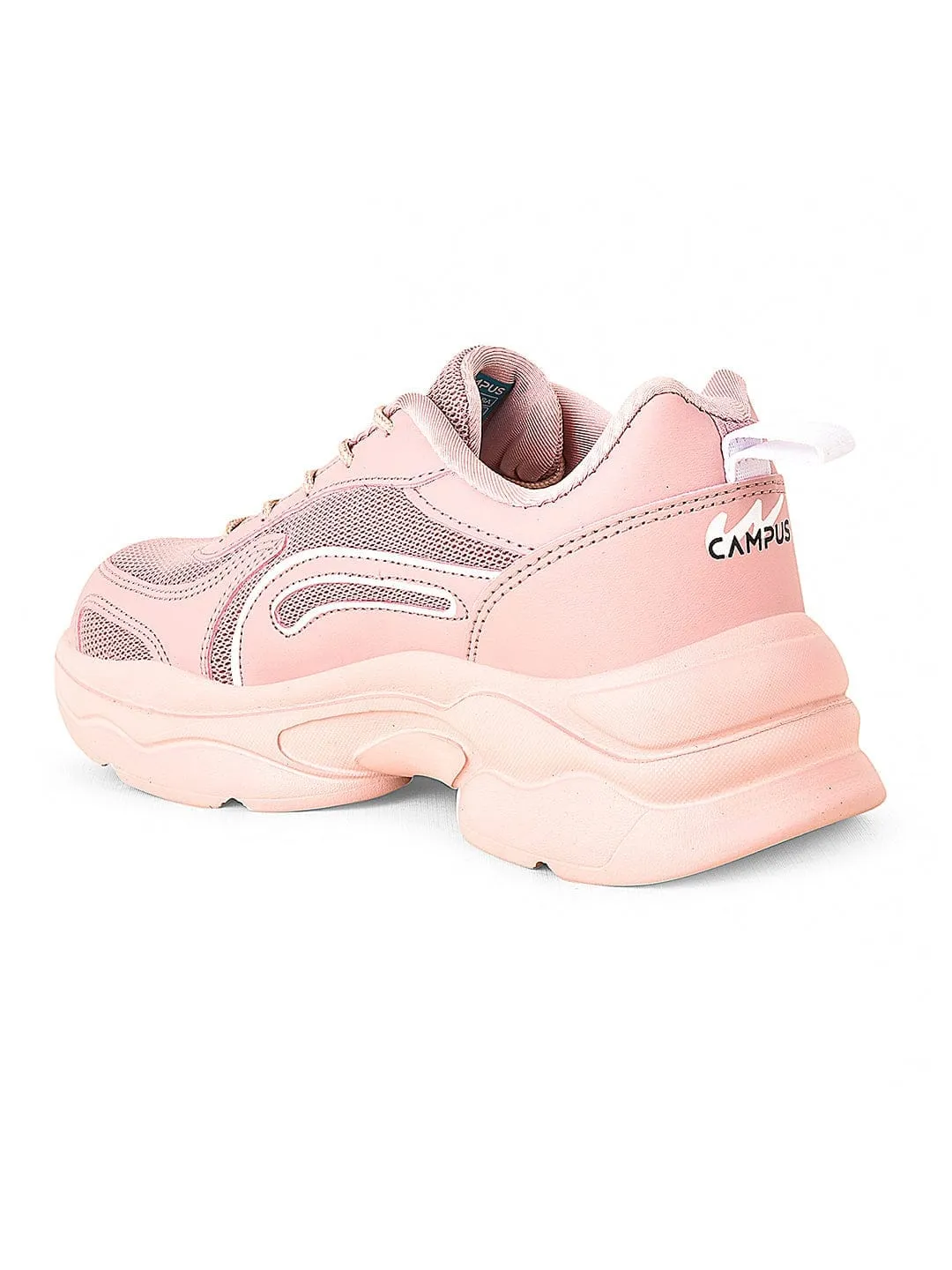CAMP STELLA Pink Women's Sneakers sold by Campus Shoes product image thumbnail 3