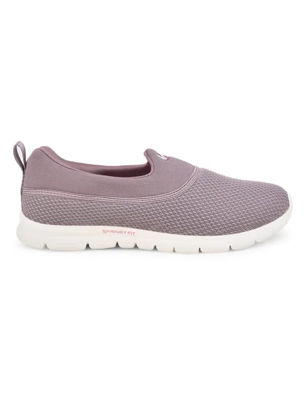 SILICO Mauve Women's Slip-ons sold by Campus Shoes