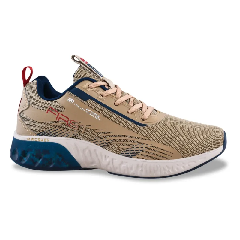 FIRST Beige Men's Running Shoes sold by Campus Shoes