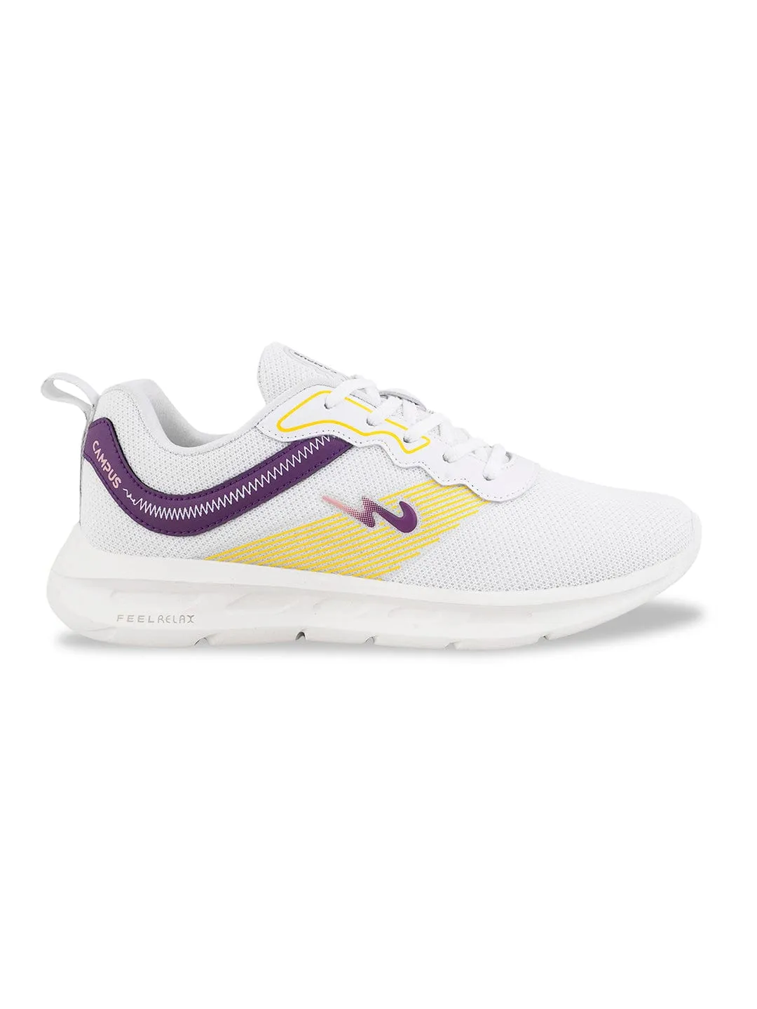 GAZING White Women's Sports Shoes sold by Campus Shoes