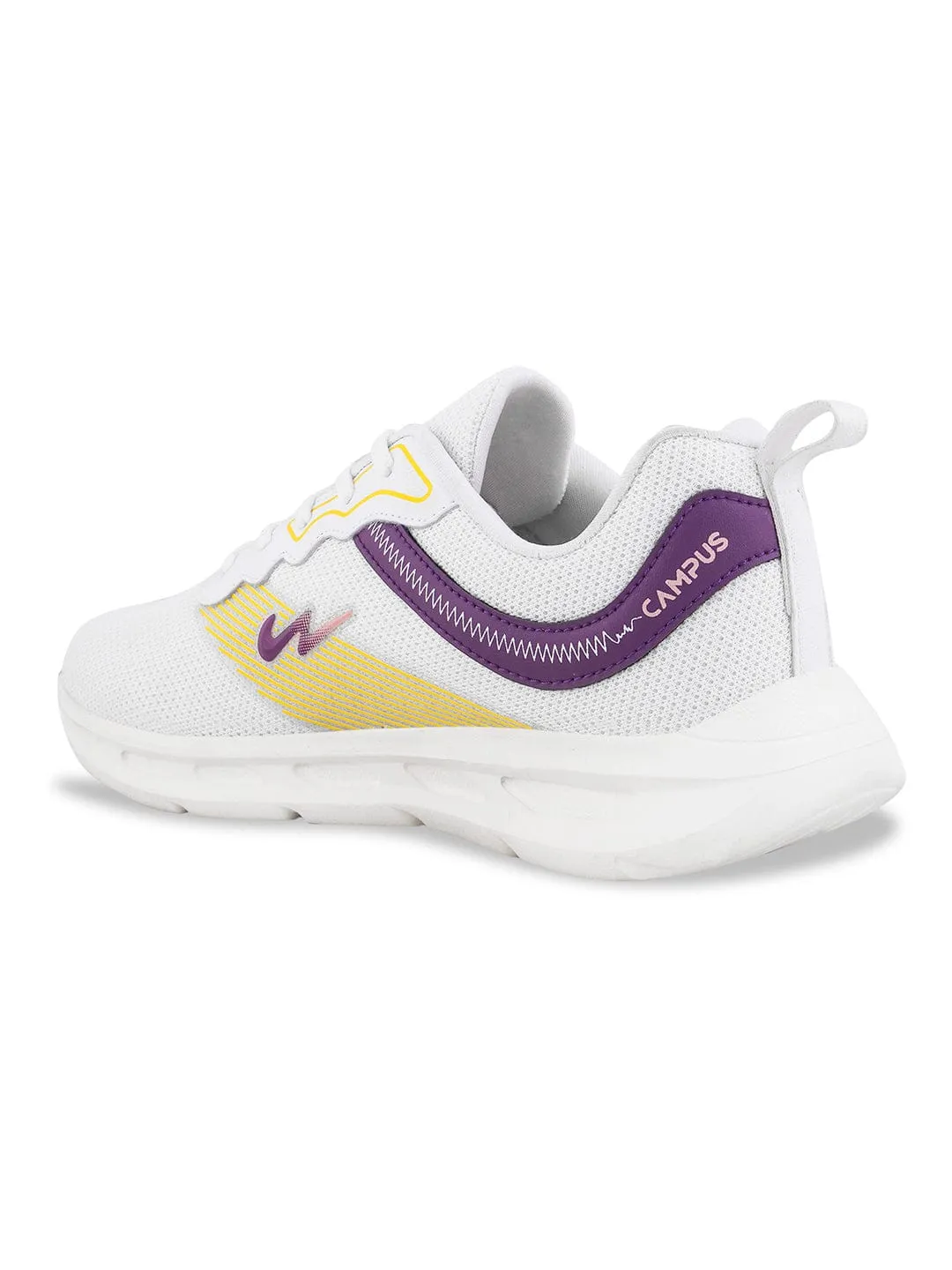 GAZING White Women's Sports Shoes sold by Campus Shoes product image thumbnail 3