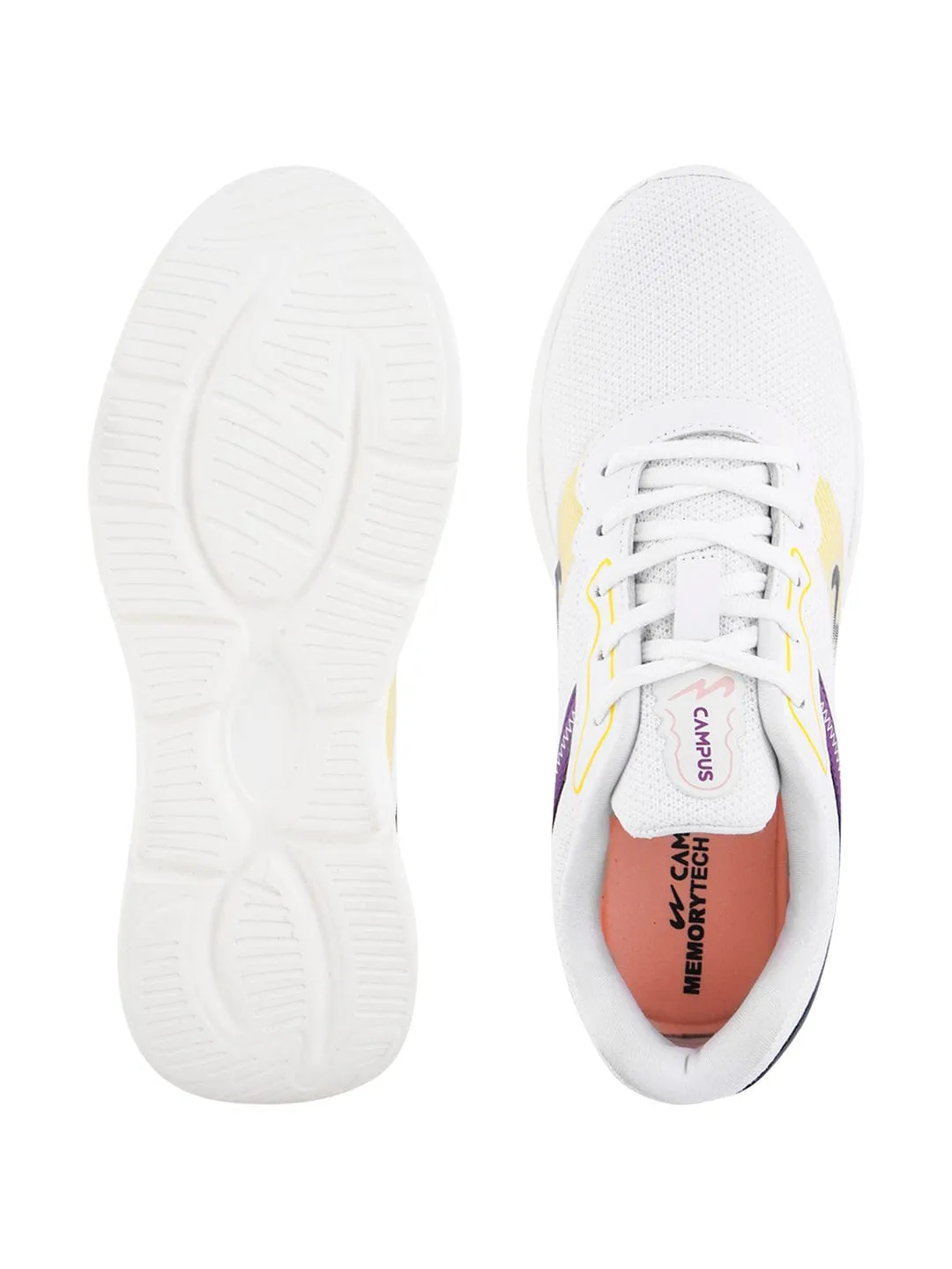 GAZING White Women's Sports Shoes sold by Campus Shoes product image thumbnail 5