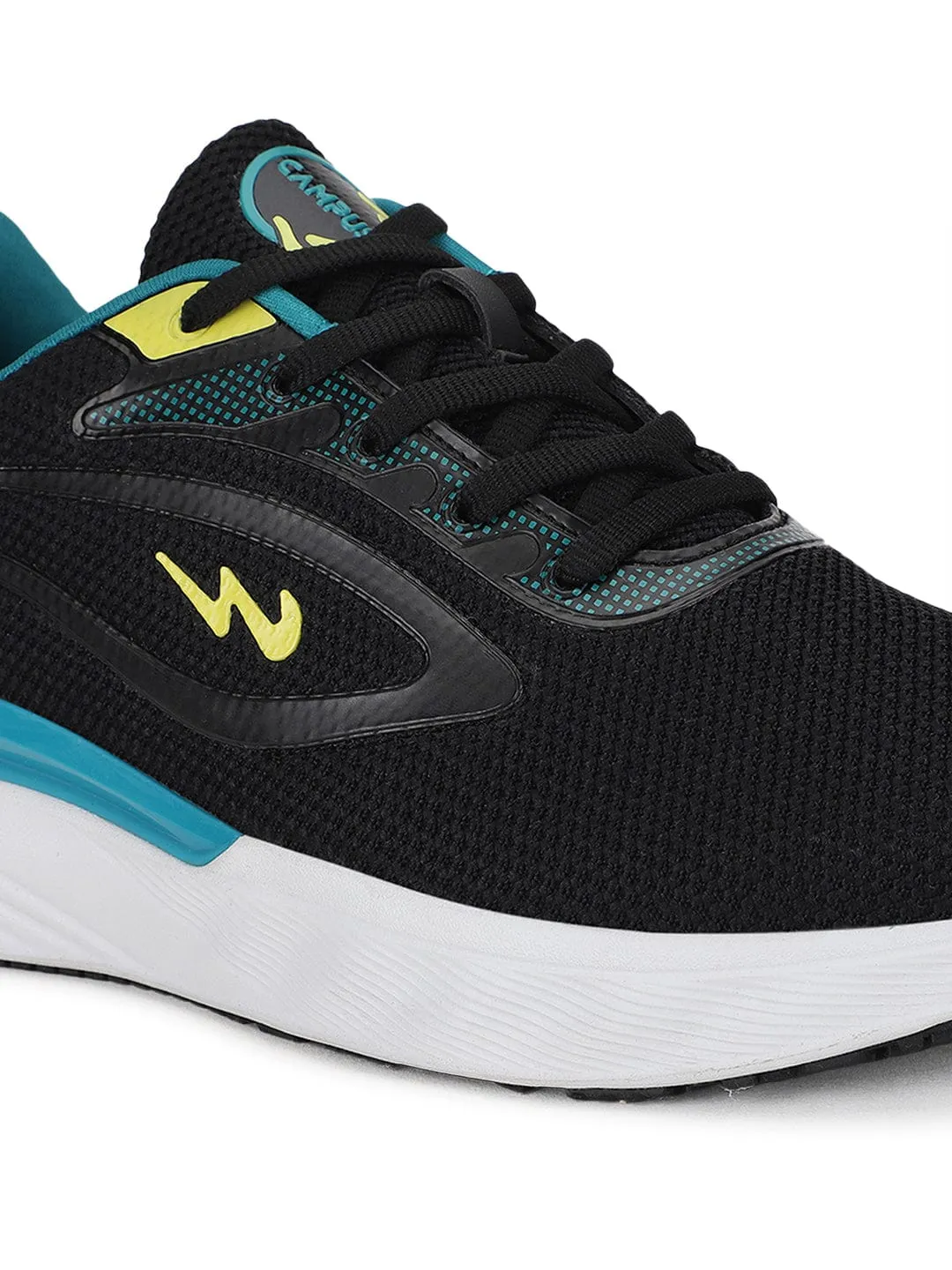 SILAS Black Men's Sports Shoes sold by Campus Shoes product image thumbnail 5