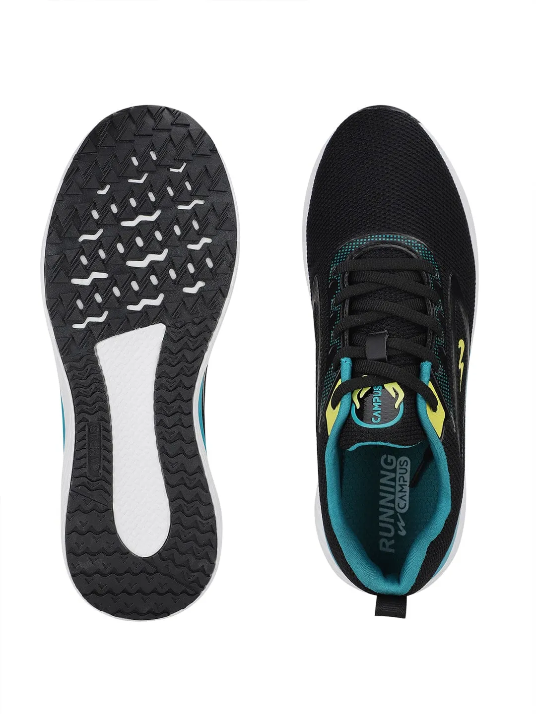 SILAS Black Men's Sports Shoes sold by Campus Shoes product image thumbnail 4