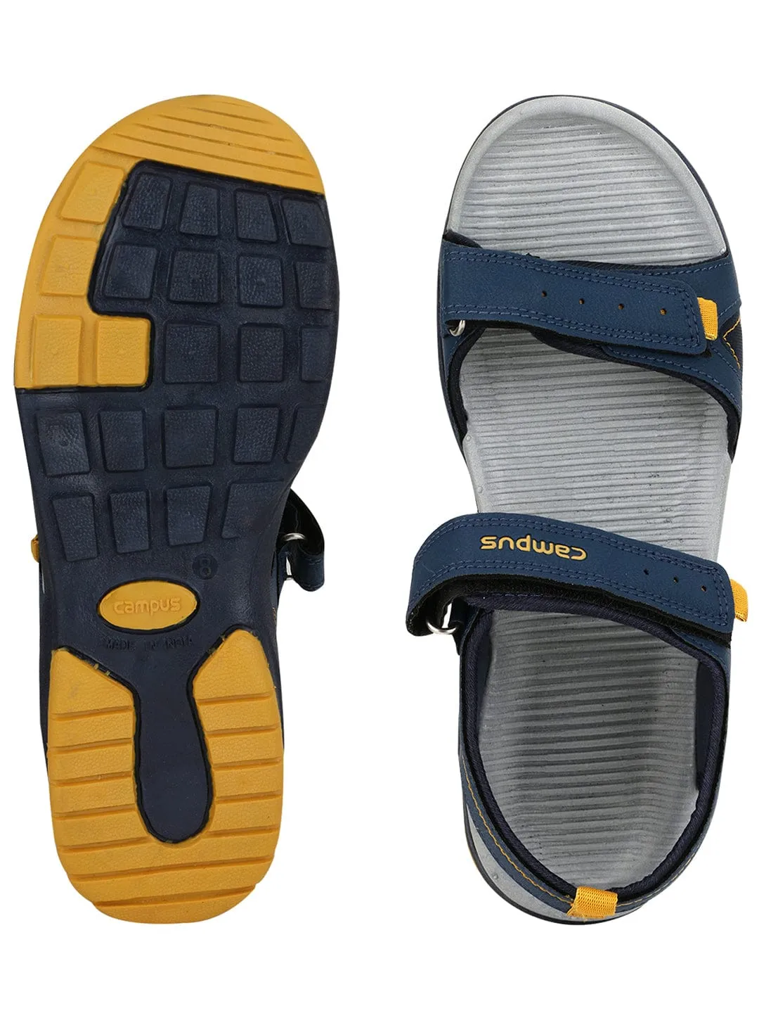 GC-16 Navy Men's Sports Sandal sold by Campus Shoes product image thumbnail 4
