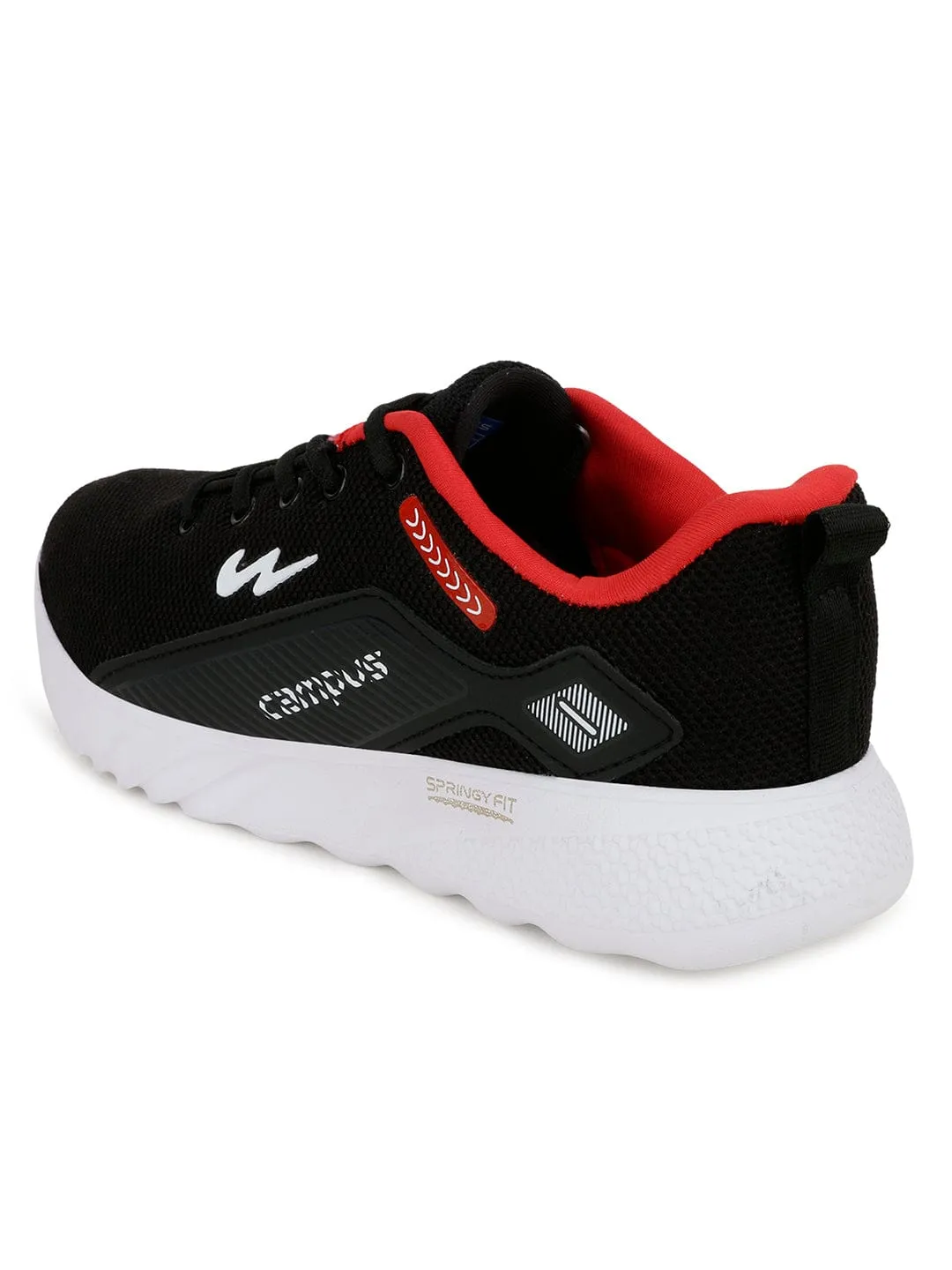 HARLEY Black Men's Walking Shoes sold by Campus Shoes product image thumbnail 2