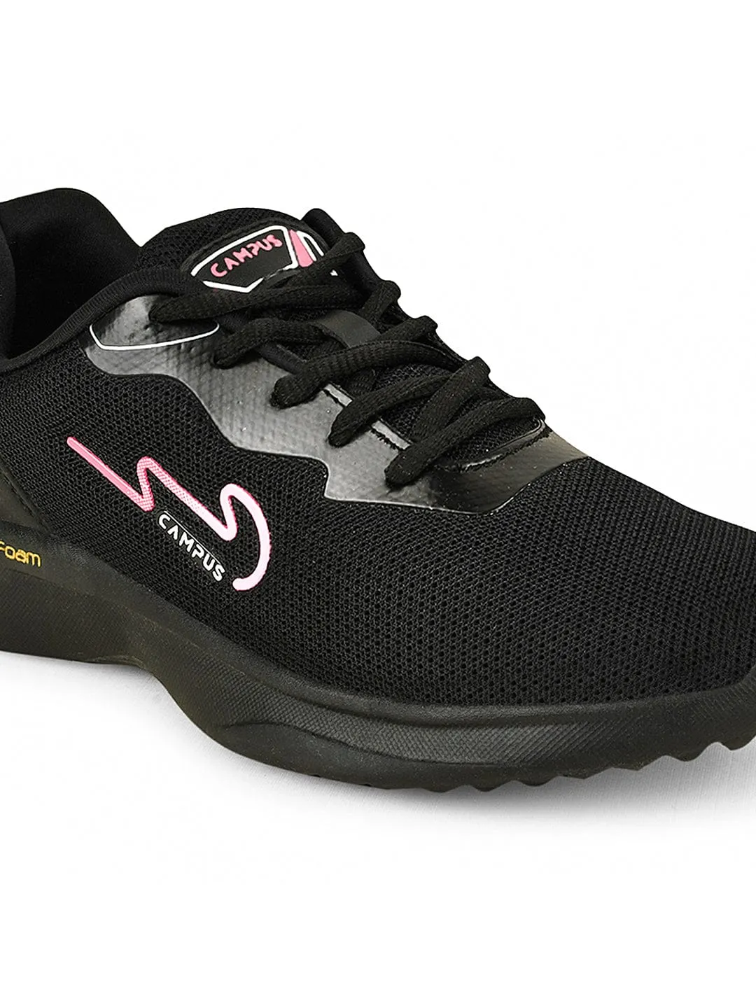 CAMP PEANUT Black Women's Running Shoes sold by Campus Shoes product image thumbnail 4