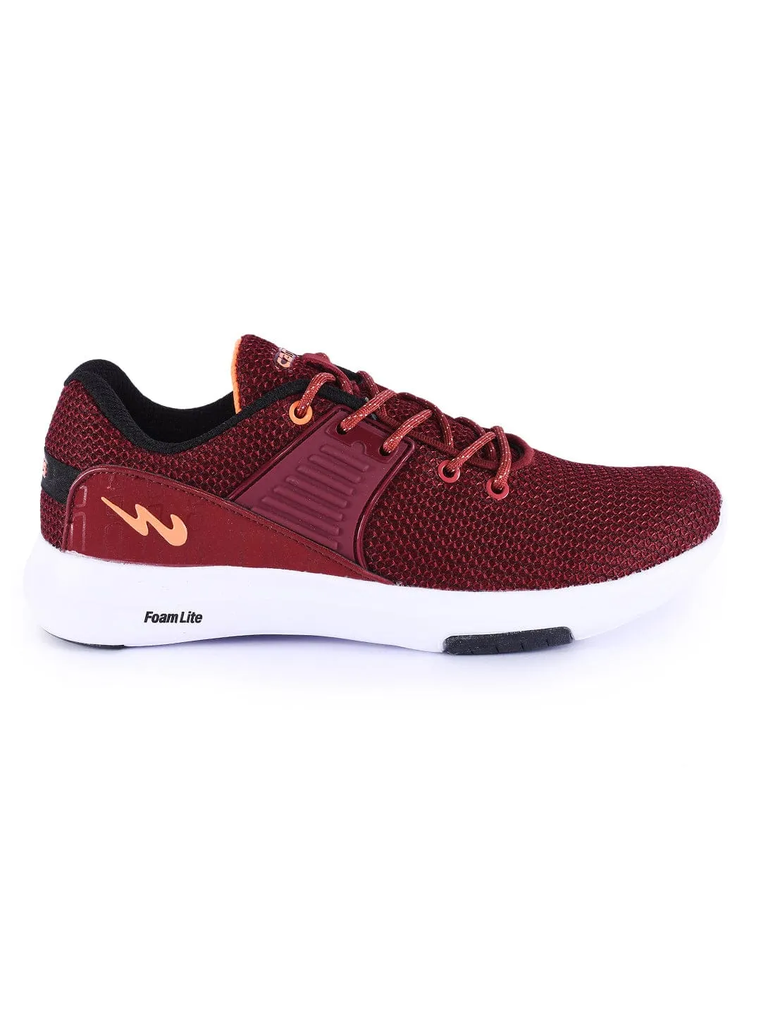 CLUB Burgundy Men's Running Shoes sold by Campus Shoes