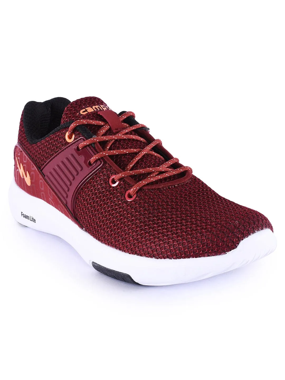 CLUB Burgundy Men's Running Shoes sold by Campus Shoes product image thumbnail 2