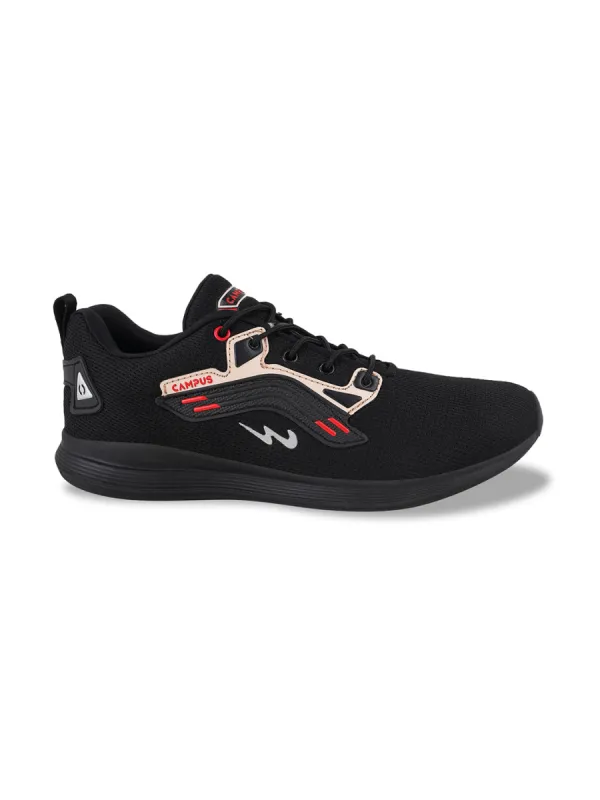 GARRY Black Men's Sports Shoes sold by Campus Shoes