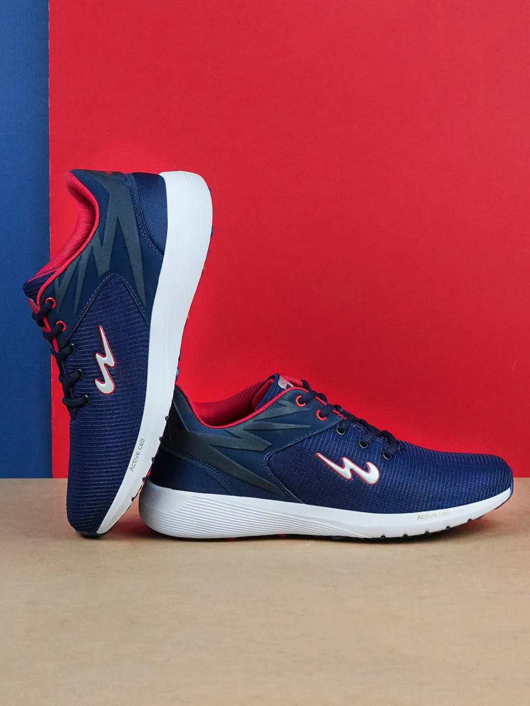 ROYCE-2 Blue Men's Running Shoes sold by Campus Shoes product image thumbnail 5