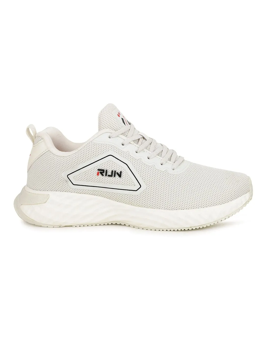 RUN White Men's Running Shoes sold by Campus Shoes