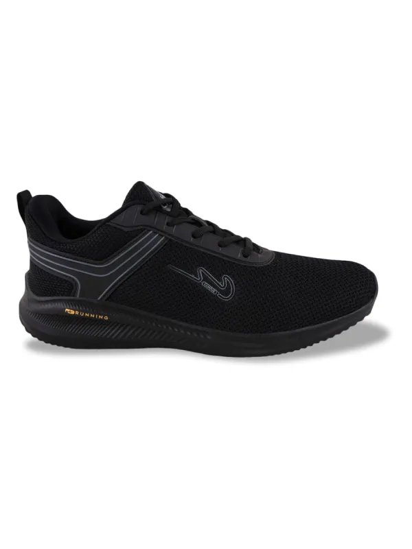 PAX Black Men's Sports Shoes sold by Campus Shoes
