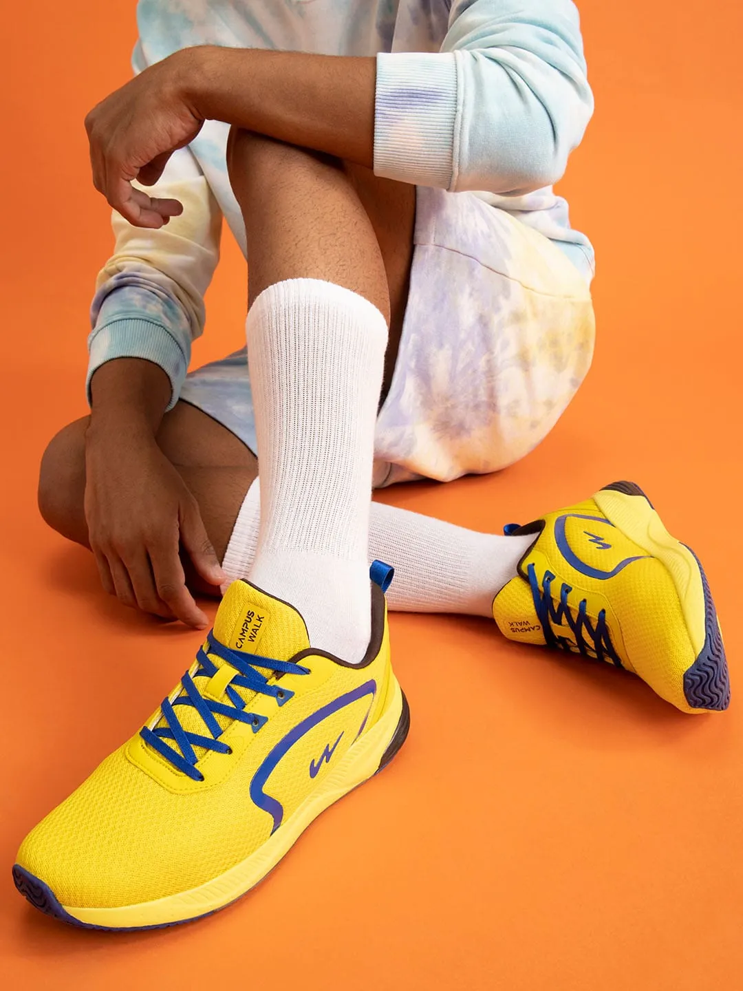 CAMP KARL Yellow Men's Sports Shoes sold by Campus Shoes product image thumbnail 5