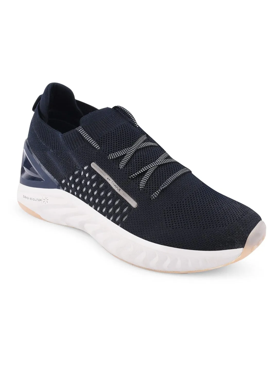 STREET-RUN Navy Men's Running Shoes sold by Campus Shoes product image thumbnail 2