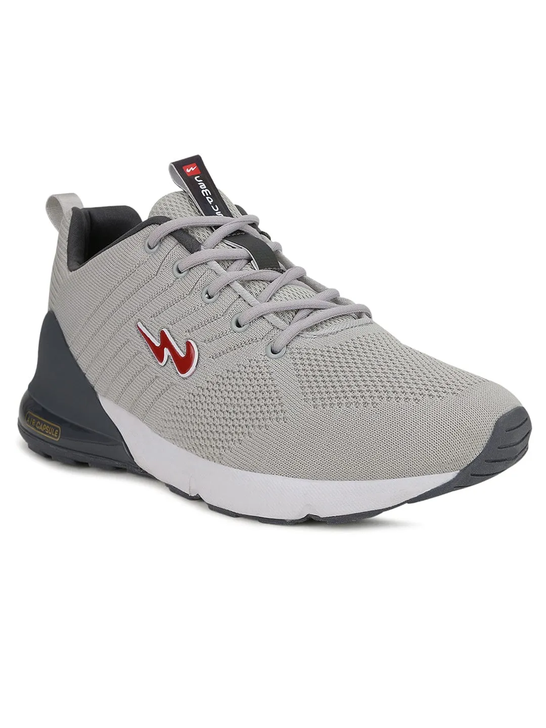 MIKE N Grey Men's Running Shoes sold by Campus Shoes product image thumbnail 2