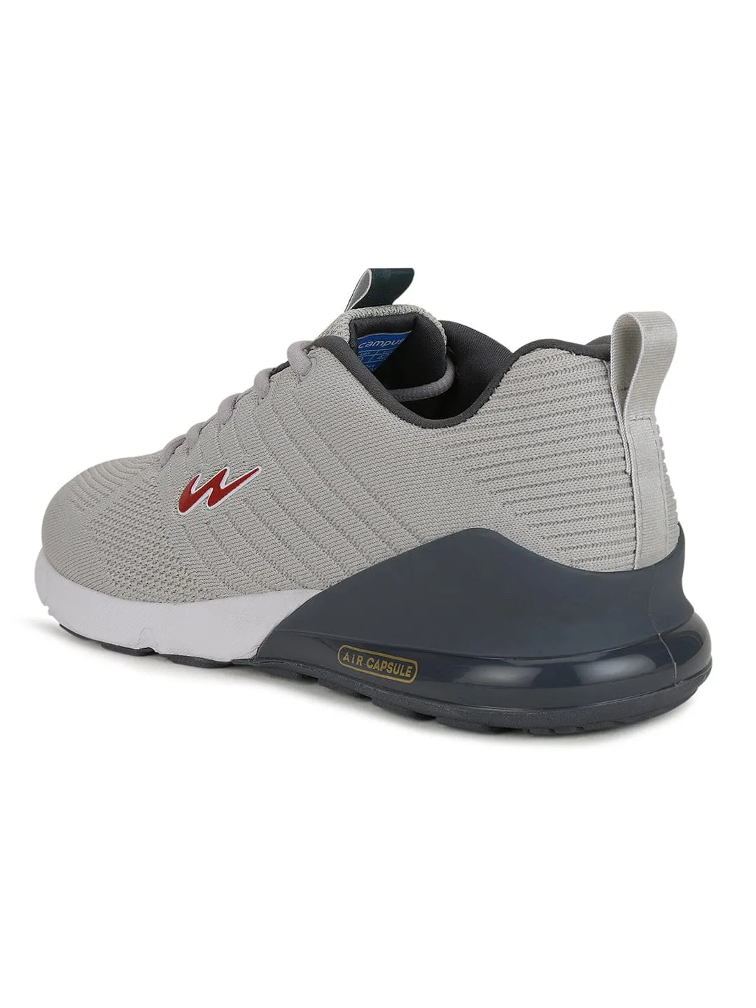 MIKE N Grey Men's Running Shoes sold by Campus Shoes product image thumbnail 3