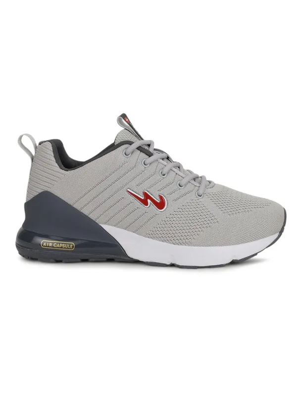 MIKE N Grey Men's Running Shoes sold by Campus Shoes
