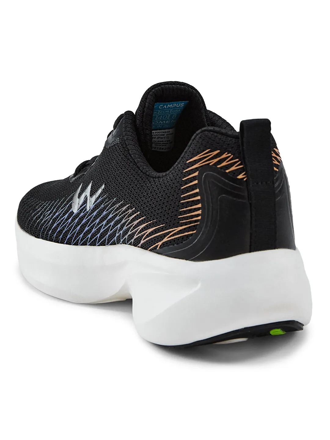 DRACO Black Women's Running shoes sold by Campus Shoes product image thumbnail 3