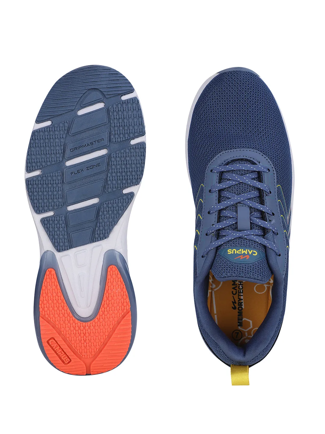 BRACE Blue Men's Running Shoes sold by Campus Shoes product image thumbnail 5