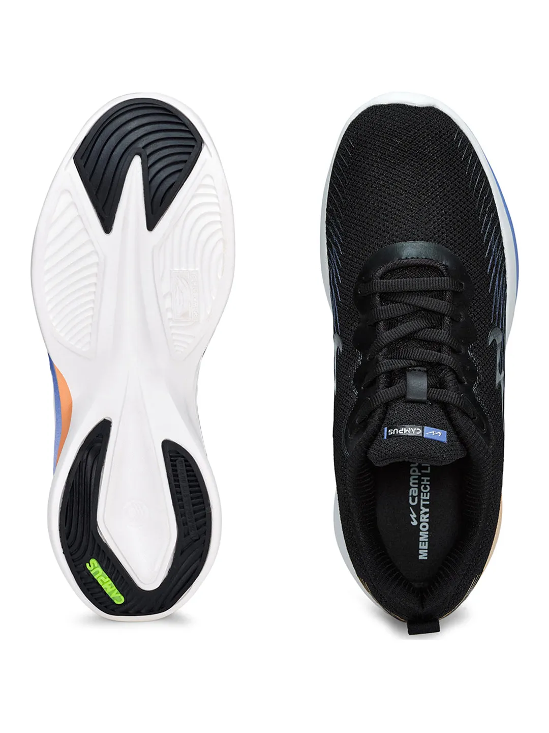 DRACO Black Women's Running shoes sold by Campus Shoes product image thumbnail 4