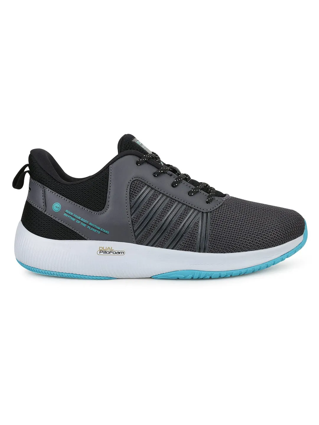 ROC PRO Grey Men's Running Shoes sold by Campus Shoes