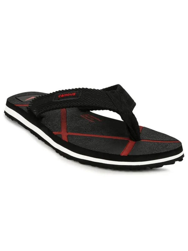 GC-1002C Black Men's Flip Flops sold by Campus Shoes