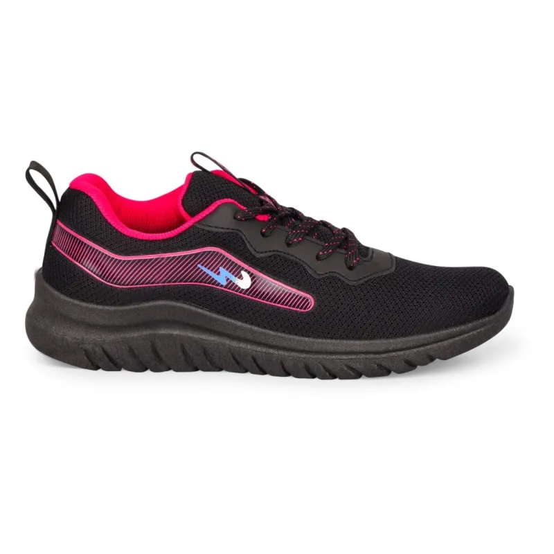 LW-104 Black Women Running Shoes sold by Campus Shoes