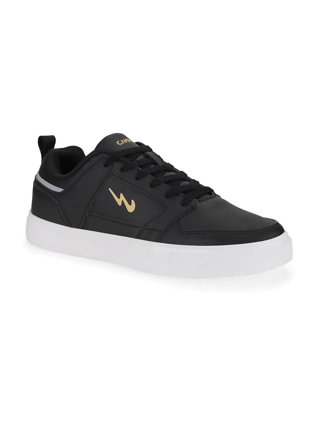 CHOCK Black Men's Sneakers sold by Campus Shoes product image thumbnail 2