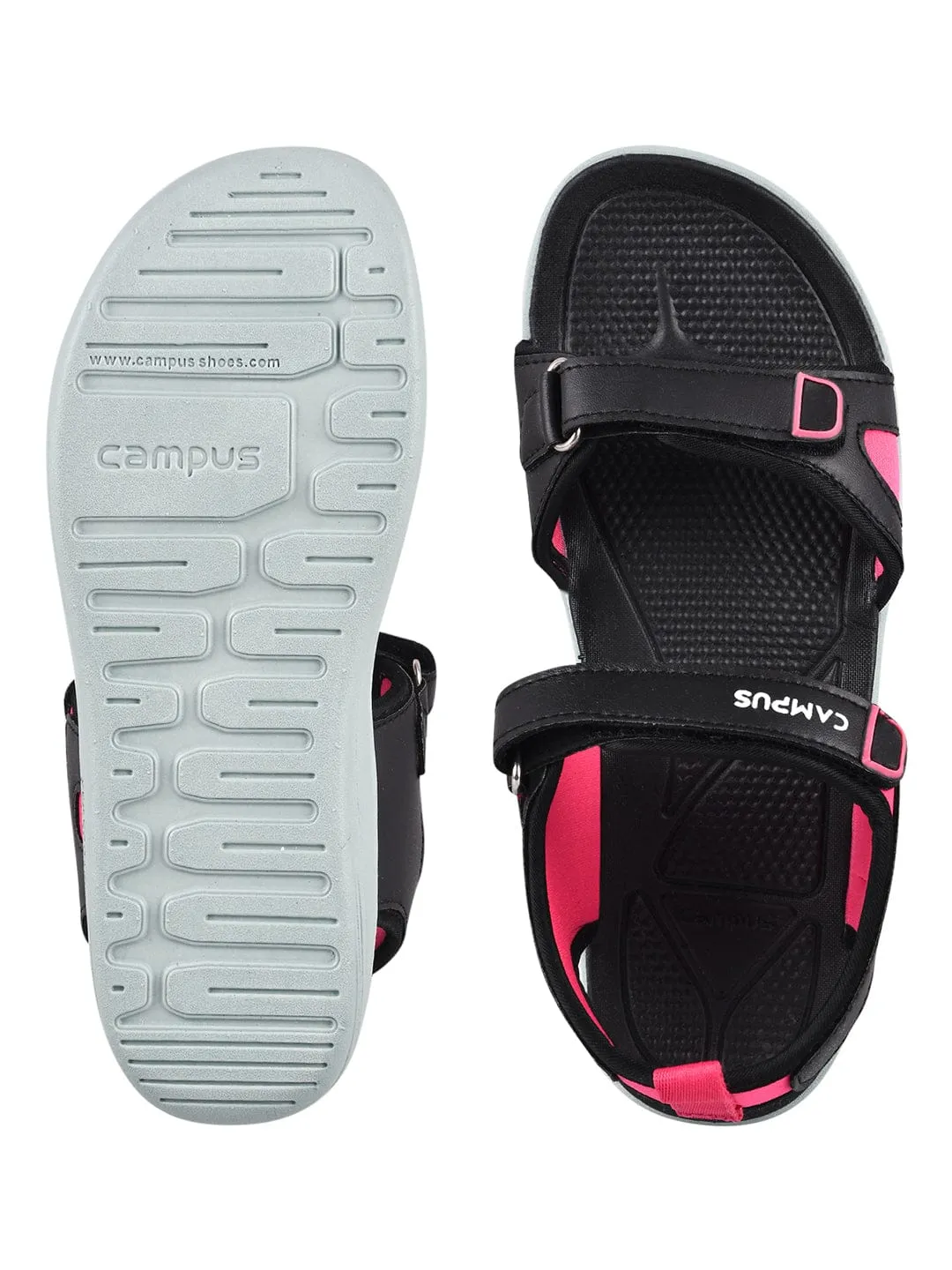GC-2219L Black Women's Sandals sold by Campus Shoes product image thumbnail 4