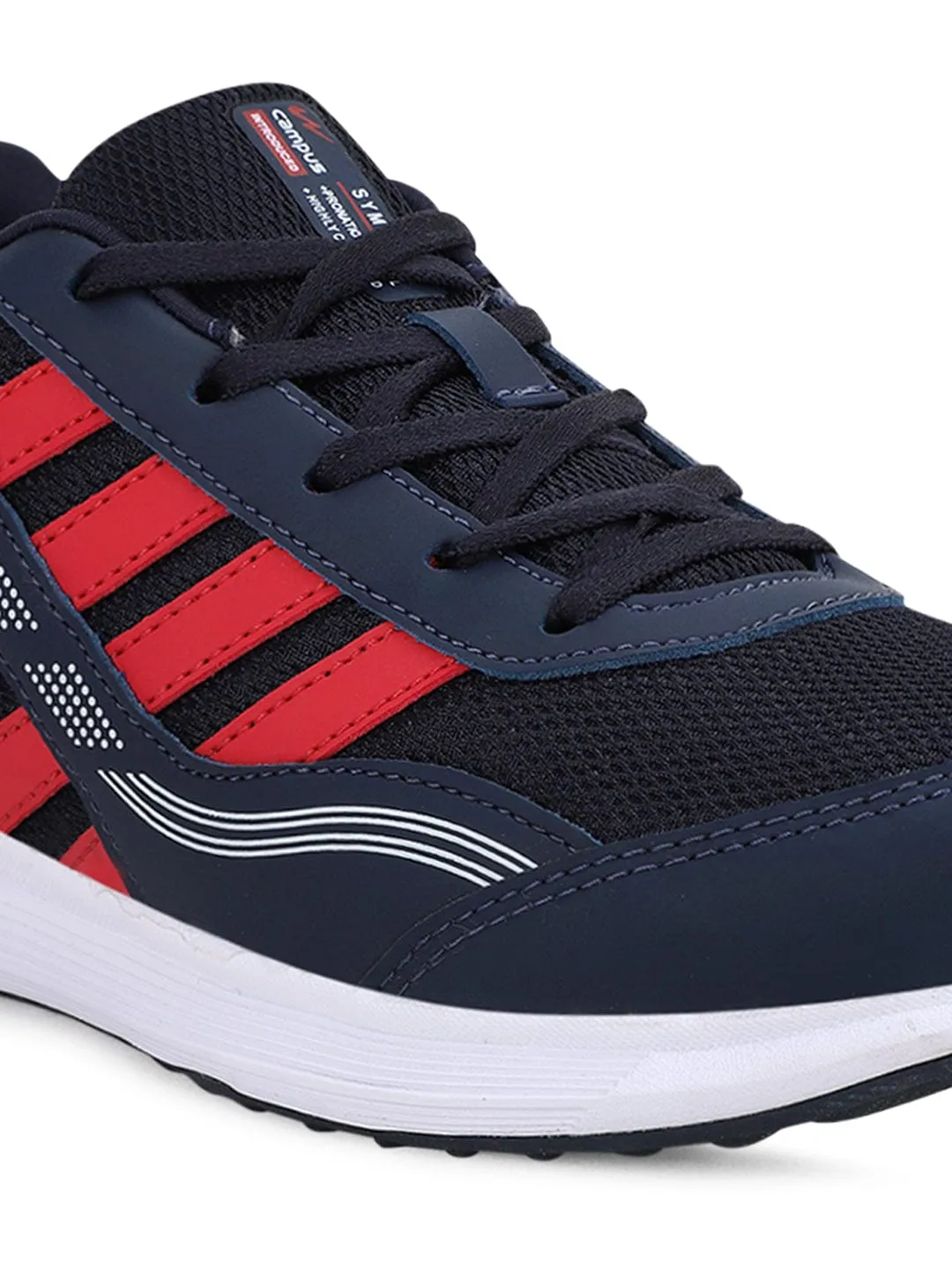 ROUTINE Blue Men's Running Shoes sold by Campus Shoes product image thumbnail 5